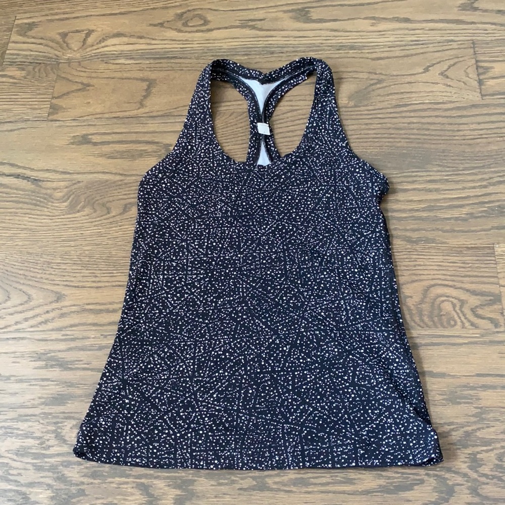 Lululemon Black and White Tank